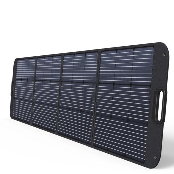 Nešiojamas saulės įkroviklis Choetech SC011 200W, juodas