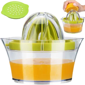 Rankinė citrusinių vaisių sulčiaspaudė, 400 ml, žalia