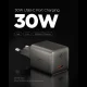 Spigen Essential EE301EU 30W tinklo įkroviklis, tamsiai pilkas