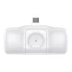 Išorinė baterija Wozinsky WF16-YCS 5000 mAh 15W su USB-C laidu ir Apple Watch įkrovikliu, balta