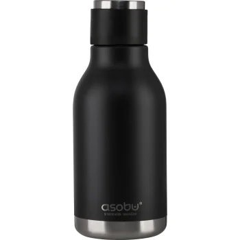 Asobu Urban SBV24 Insulated Drink Bottle, 473 ml, Black