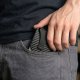 Dėklas kortelėms Tech-Protect Thorn RFID Carbon, juodas
