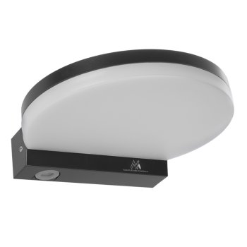 Maclean MCE346 GR LED fasadinis šviestuvas, 15W, 1300lm, IP65, pilkas