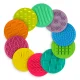 4FIZJO Sensory Discs for Kids, 10-Piece Set of 25cm Tactile Stepping Stones