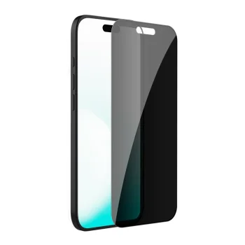Nillkin Privacy apsauginis stiklas telefonui iPhone 17 Air, juodas