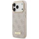 Guess 4G Logo Plate MagSafe case for iPhone 18 Pro / 17 Pro, pink