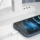 Dudao L6X USB-C - Lightning PD 20W laidas, 1m, baltas