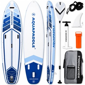 AquaPaddle SUP irklentė 355x82x15 cm su priedais, iki 200 kg, Navigator Blue