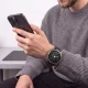 Tech-Protect silicone strap for Garmin Fenix 47 mm, black