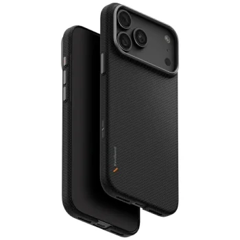 Uniq Keva EDGE Magclick dėklas iPhone 18 Pro Max / 17 Pro Max, juodas