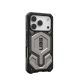 UAG Monarch Pro MagSafe dėklas iPhone 17 Pro telefonui, titano spalvos