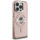Karl Lagerfeld IML Choupette Sketch MagSafe dėklas iPhone 16 Pro Max, rožinis