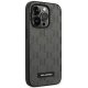 Karl Lagerfeld Saffiano Mono Metal Logo dėklas iPhone 14 Pro Max, pilkas