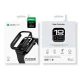 Apsauginis dėklas AmazingThing Minimal, skirtas Apple Watch 46mm, juodas
