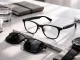 Smart Bluetooth Glasses with Speakers and Sunglasses Clip-on, Black