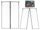 Magnetinis tinklelis nuo uodų durims 85x210 cm, juodas