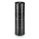 Plonos Weed Barrier Landscape Fabric 5.25x164 ft Heavy Duty 2.65oz + 50 Staples, Black