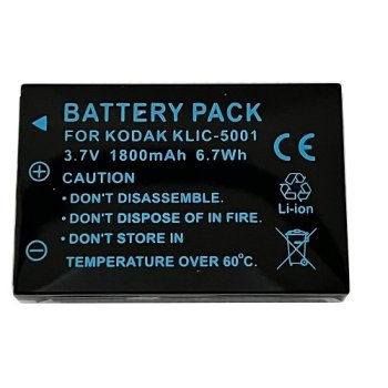 Extra Digital Battery for Kodak KLIC-5001 / Sanyo DB-L50