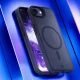 Apsauginis dėklas 3mk Smoke MagCase skirtas Apple iPhone SE4 / 16E, Matte Black