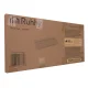 Ruhhy XXL Shoe Drip Tray with Raised Edges, Black