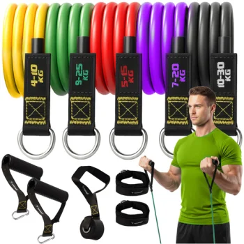 Trizand 25880 Resistance Bands Set - 5 pcs