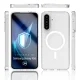 3mk Armor MagCase dėklas, skirtas Samsung Galaxy A56, skaidrus