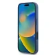 Guess 4G Bottom Stripe dėklas, skirtas Apple iPhone 16, mėlynas