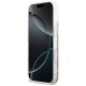 Karl Lagerfeld Liquid Glitter Choupette MagSafe dėklas iPhone 17, skaidrus