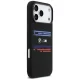 BMW M Silicon Horizontal Line MagSafe dėklas iPhone 17 Pro Max, juodas
