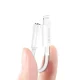 Dudao L16i garso adapteris Lightning į 3.5mm, baltas