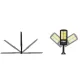 120 Led Solar Lamp With Izoxis Outdoor Panel