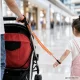 Apsauginis vaiko apyrankės pavadėlis nuo pasimetimo, oranžinis