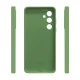 Etteri Silicone Case dėklas Samsung Galaxy S24 FE, šviesiai žalias