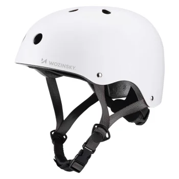 Wozinsky HT-38CBM BMX ir paspirtukų šalmas dydis M (54-58 cm) baltas
