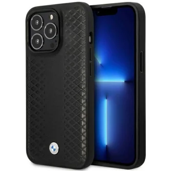 BMW dėklas iPhone 14 Pro Max BMHMP14X22RFGK, juodas