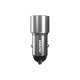 Dudao R4PQ USB / USB-C automobilinis įkroviklis PD QC 22.5W, Pilkas
