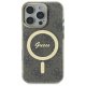 Guess IML 4G MagSafe dėklas telefonui iPhone 16 Pro Max, rudas