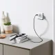 Tech-Protect Ultraboost kampinis USB-C adapteris Garmin laikrodžiui, pilkas