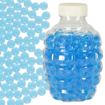 Hidrogelio rutuliukai Orbeez ginklams (7-8 mm), 550 vnt., mėlyni