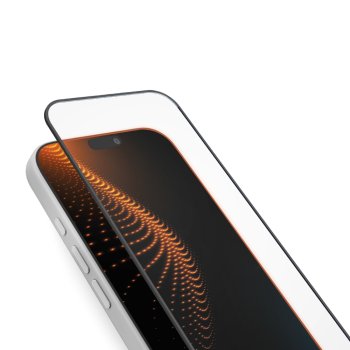 SBS apsauginis stiklas iPhone 17 Pro su D3O technologija ir aplikatoriumi