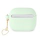 Guess Silicone Charm Heart AirPods 3 dėklas, žalias