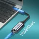 Tech-Protect UltraBoost USB-C į RJ45 1000Mbps Ethernet adapteris, juodas