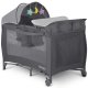 Ricokids RK-242 kelioninė lovelė su čiužiniu ir krepšiu, 125x65x78 cm, antracito