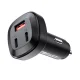 Acefast B3 66W automobilinis įkroviklis su 2x USB-C ir 1x USB jungtimis, juodas