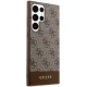 Samsung Galaxy S23 Ultra (SM-S918) Guess 4G Stripe Collection Case Cover (GUHCS23LG4GLBR), Brown
