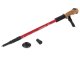 Nordic Walking Trekking Pole with Cork Handle, Red (1 Pc.)