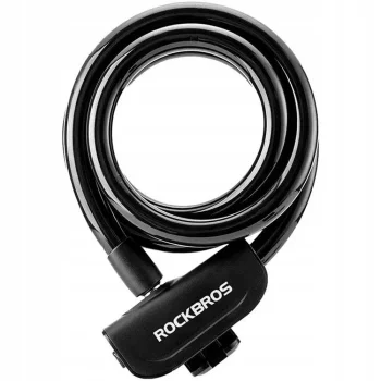 Rockbros RKS515-BK rakinama dviračio spyna, 1,1 m, juoda