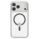 Spigen Ultra Hybrid MagSafe dėklas iPhone 18 Pro / 17 Pro, Clear Graphite