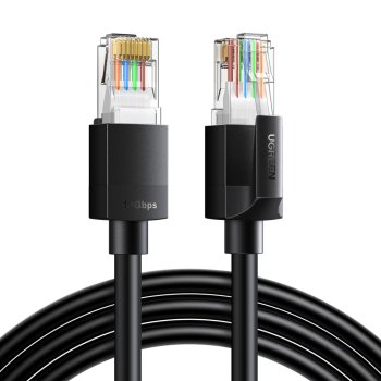 Ugreen Cat6A UTP 2m Ethernet Cable - Black