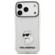 Karl Lagerfeld IML NFT Choupette case for iPhone 18 Pro / 17 Pro, transparent